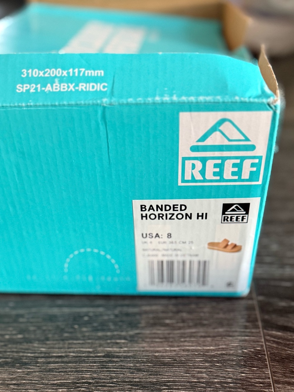 Like 🆕 Reef Vista Cushion Hi Platform Sandal Arch Support Natural - Picture 8 of 8